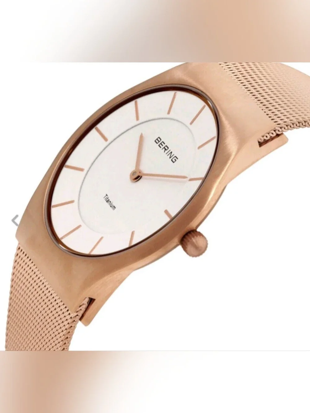 Bering rose gold